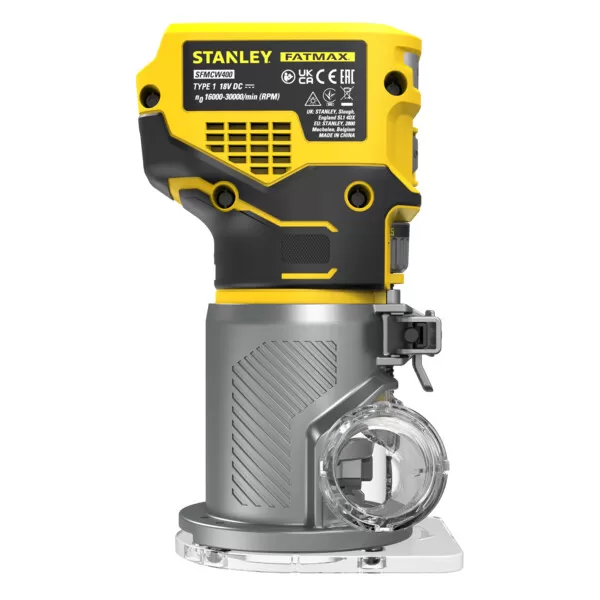 Aku bezuhlíková frézka 8mm V20 18V bez aku Stanley FatMax SFMCW400B