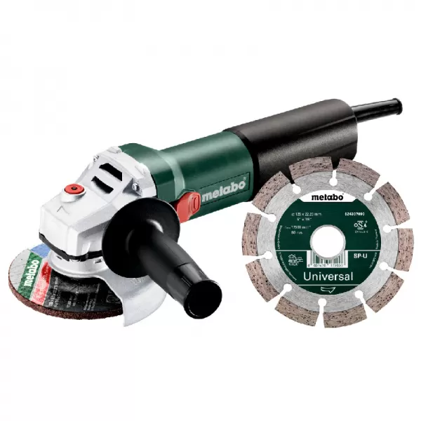 Úhlová bruska WQ 1100-125 SET Metabo 610035920