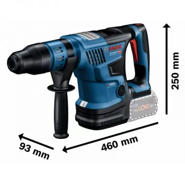 Aku vrtací kladivo SDS-Max 18V bez aku Bosch GBH 18V-36 C BITURBO 0611915021