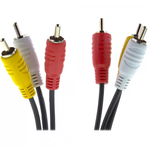 Cinch kabel 3xRCA M - 3xRCA M P SENCOR SAV 107-015