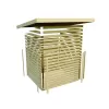 Dřevěný domek KARIBU KERKO 5 (9183) natur LG2981