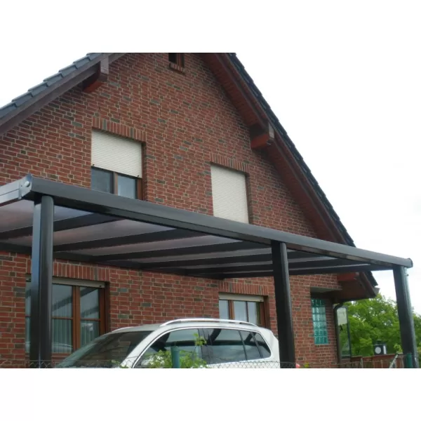 Hliníková pergola SKYLUX CLIMALUX 4,0 x 3,0 m antracit + bronz PC LG3754