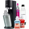 Výrobník perlivé vody DUO+Grep 500ml+Zahradní ovoce 500ml Sodastream DUO Black 98038030
