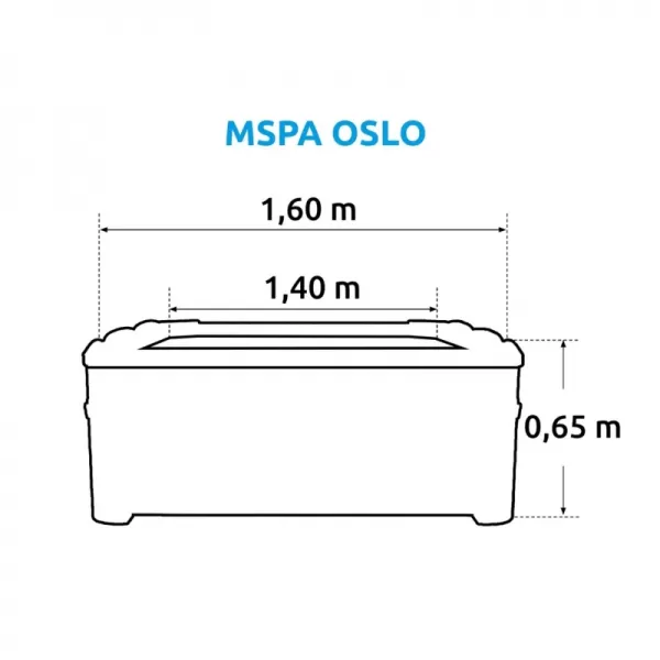 Vířivý bazén MSPA OSLO Marimex 11400269