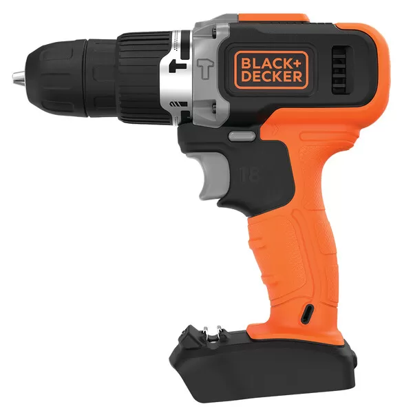 Aku příklepová dvourychlostní vrtačka 18V bez aku Black&Decker BCD003N