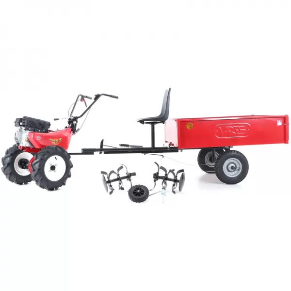Kultivátor EUROSYSTEMS SET4 s vozíkem EURO5 B