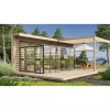 Skleník VITAVIA ATHENA 10200 sklo 3 mm + PC 10 mm černý LG3837