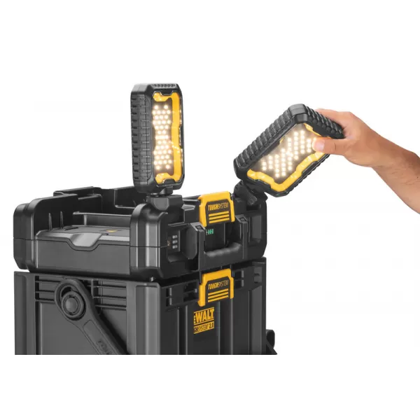 TOUGHSYSTEM 2.0 Nastaviteľné pracovné svetlo s úložným priestorom DeWALT DWST08061-1