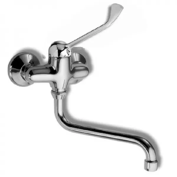 Dřezová baterie 100 mm lékařská páka Metalia 55 chrom Novaservis 55074L/T,0