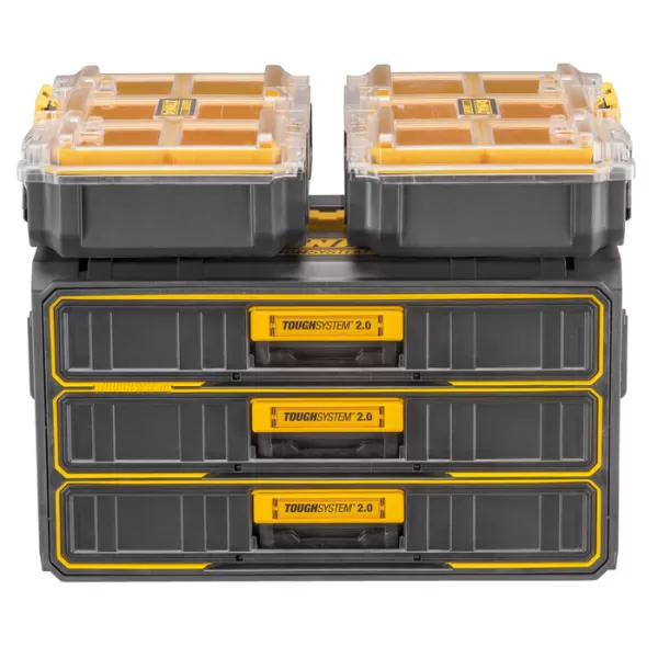 Kufor s tromi zásuvkami TOUGHSYSTEM 2.0 DeWALT DWST08330-1