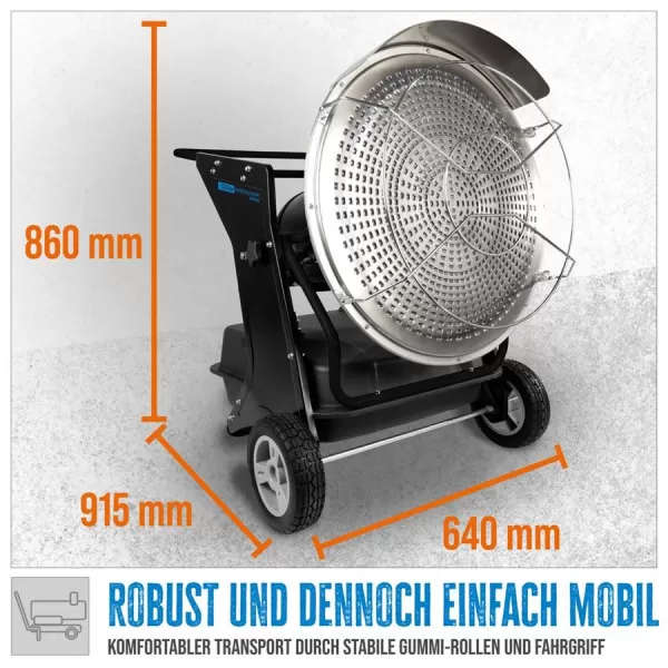 Infračervený naftový ohrievač GID 40 Güde 85139