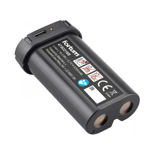 Laser zelený liniový, křížový samonivelační Fortum 4780209