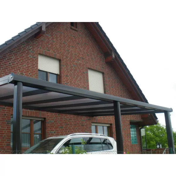 Hliníková pergola SKYLUX CLIMALUX 7,0 x 3,0 m antracit + čirý PC LG2224