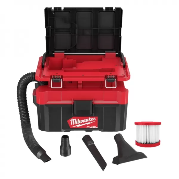 Aku vysavač pro mokré/suché vysávání M18 FUEL™ PACKOUT™ 18V bez aku Milwaukee M18FPOVCL-0