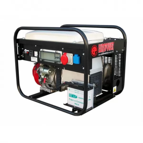 Profesionální třífázová elektrocentrála 7 kVA EUROPOWER EP6500TE/25