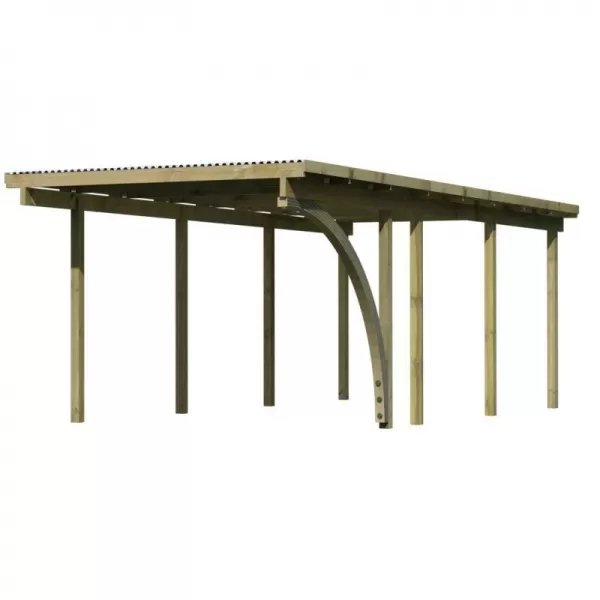 Carport KARIBU ECO 2B 62031 LG1900