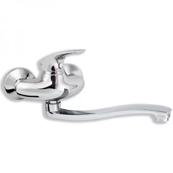 Dřezová umyvadlová baterie 100 mm Metalia 57 chrom Novaservis 57074,0