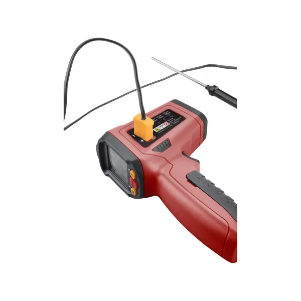 Teploměr bezkontaktní IR průmyslový, se sondou Fortun 4780401