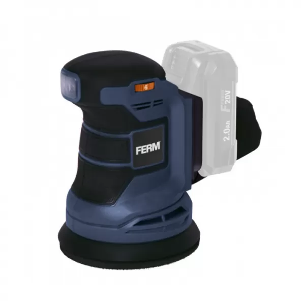 Aku excentrická bruska 20V bez aku Ferm Platform ESM1013