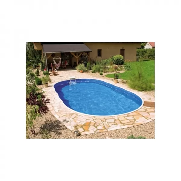 Bazén Orlando Premium 3,66x7,32x1,22 m ŠEDÁ + fólie Marimex 10340265
