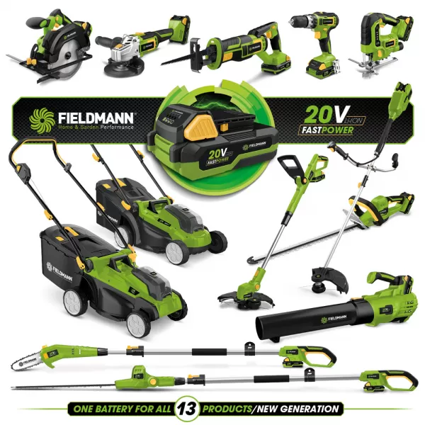 Aku vrtačka 20V FAST POWER 2Ah FDUV 70115-A FIELDMANN 50004546