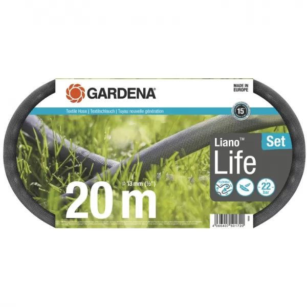 Textilní hadice Liano Life 20m - sada Gardena 18450-20