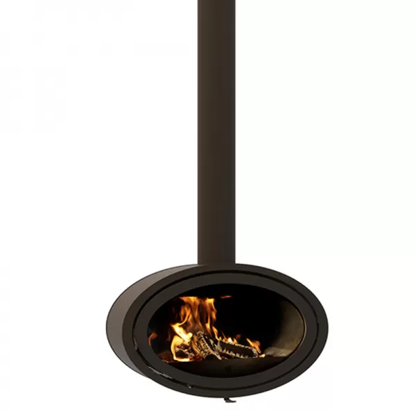 Krbová kamna Dik Geurts Oval Front Wall