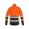 Bunda Canis CXS BENSON, výstražná, softshell, oranžovo-černá
