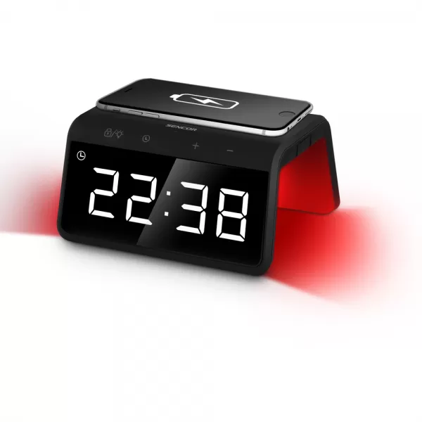 Hodiny s nabíječkou SENCOR SDC 7900 Qi