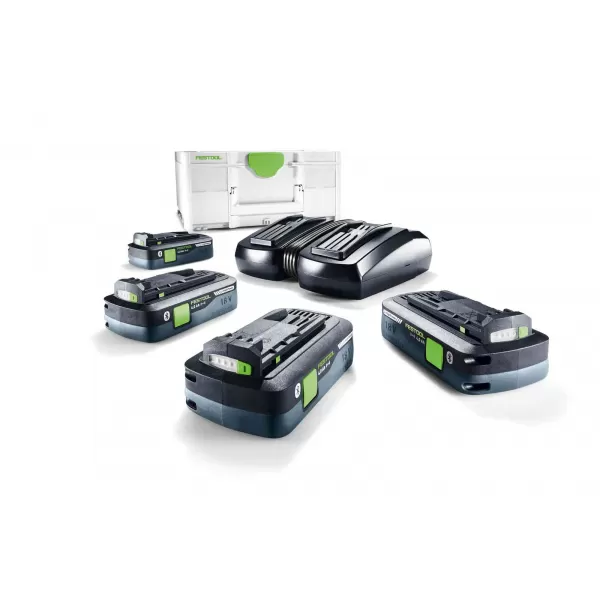 Napájecí sada FESTOOL 18V 4x4,0/TCL 6 DUO 577104