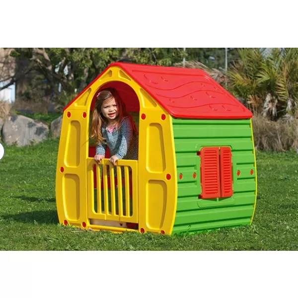 Dětský zahradní domeček STARPLAST MAGICAL HOUSE RED