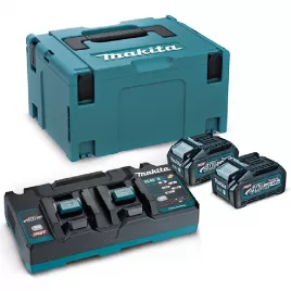 Sada Li-ion XGT 40V 2xBL4040 + 1xDC40RB + Makpac Makita 191U00-8