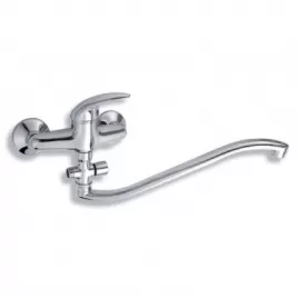 Paneláková baterie bez příslušenství 150 mm Metalia 55 chrom Novaservis 55032/1,0