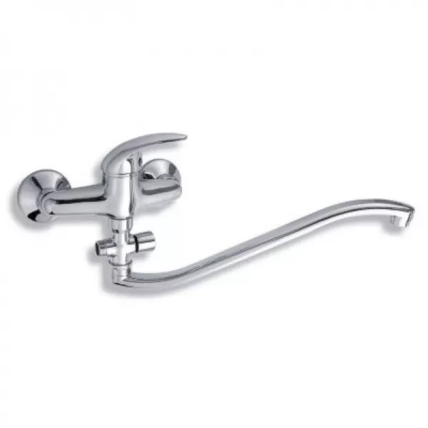 Paneláková baterie bez příslušenství 150 mm Metalia 55 chrom Novaservis 55032/1,0