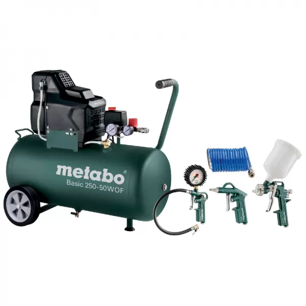 Kompresor Metabo Basic 250-50 W OF + LPZ 4 Set 690988000