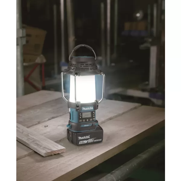 Rádio na batérie s DAB, BlueTooth a LED lampou Li-ion LXT 14,4/18V bez batérie Makita DMR056
