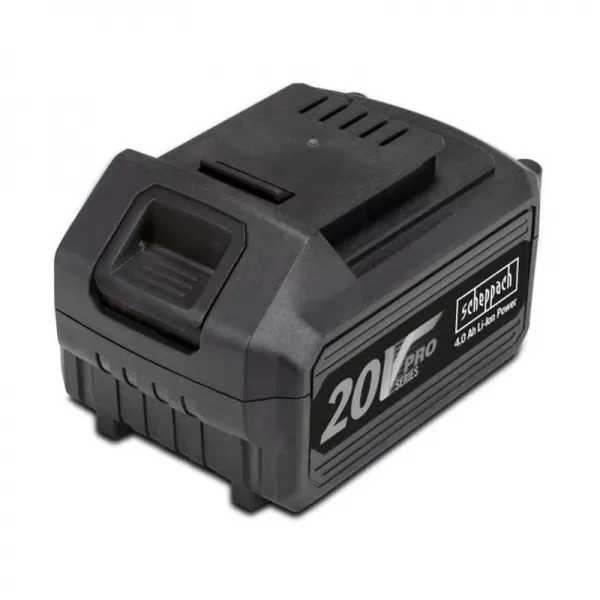 Lithium iontová baterie 20V, 4Ah Scheppach BA4.0-20ProS