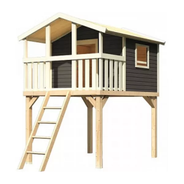 Dětské hřiště KARIBU BENJAMIN 9099 tm. šedé LG2415Dětské hřiště KARIBU BENJAMIN 91203 tm. šedé LG2410