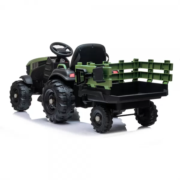 Elektrický traktor + vozík BUDDY TOYS BEC 8211 FARM