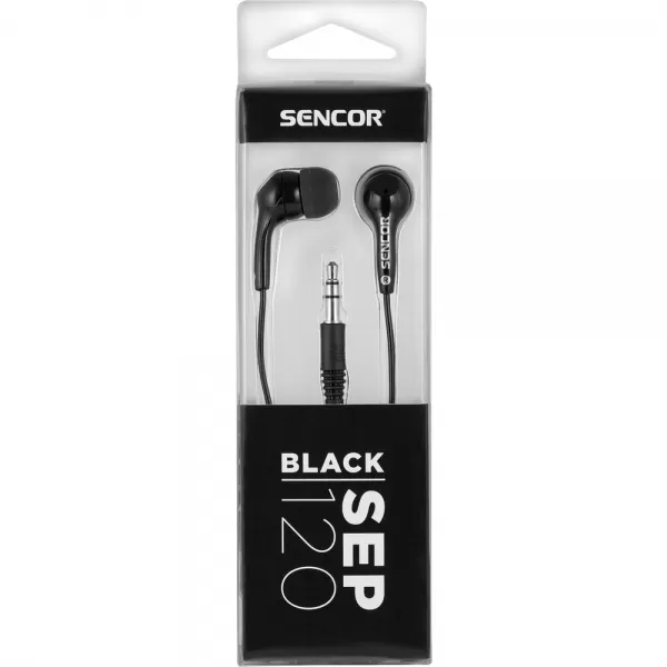 Sluchátka do uší SENCOR SEP 120 BLACK