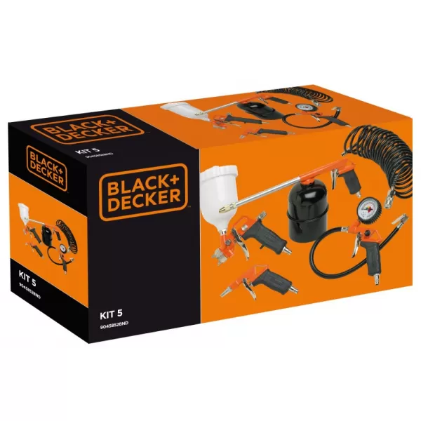 Stříkací sada horní nádobka 5ks Black&Decker 50037011
