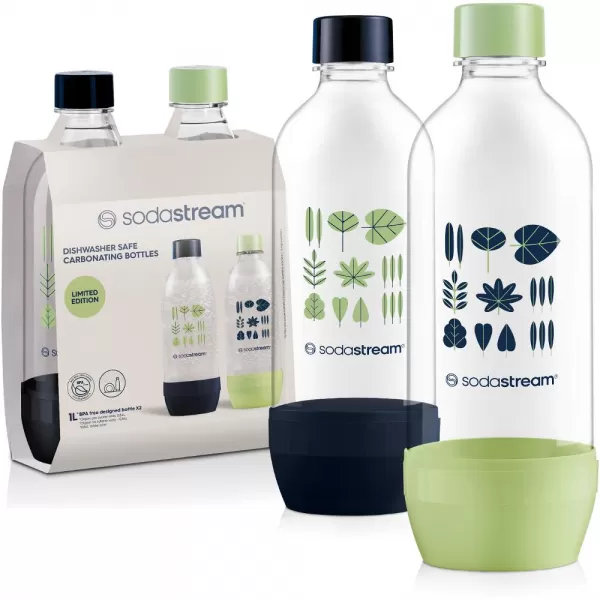 Fľaša do umývačky riadu JET 2 x 1l Green/Navy Sodastream 42007122