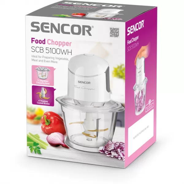 Sekáček potravin SENCOR SCB 5100WH-EUE3