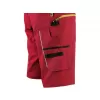 Kraťasy Canis CXS STRETCH pánské, červeno-černé