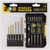 Stanley STA88552 19-dielna súprava torzných bitov a vrtákov