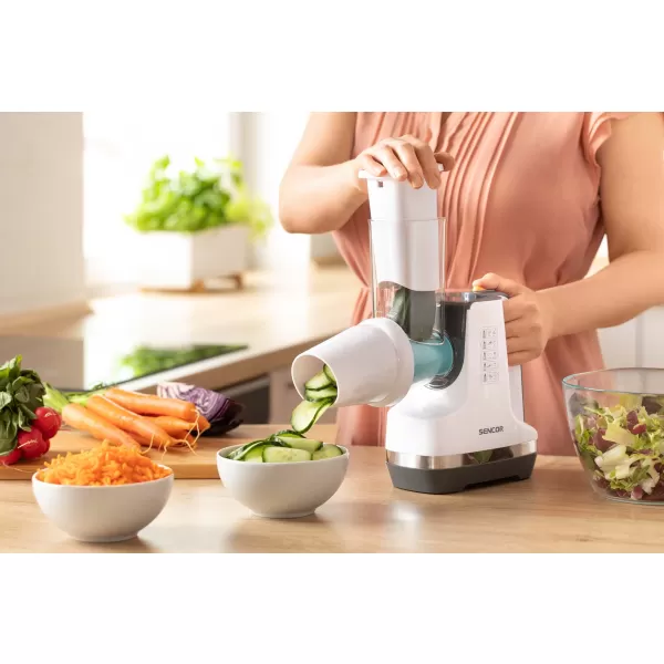 Elektrický kráječ a struhadlo s výrobníkem zmrzliny SENCOR SSG 4500WH