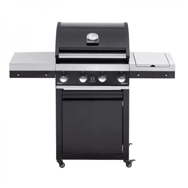 Plynový gril s bočním hořákem GrandHall PREMIUM G4