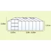 Skleník VITAVIA URANUS 11500 PC 6mm zelený LG581