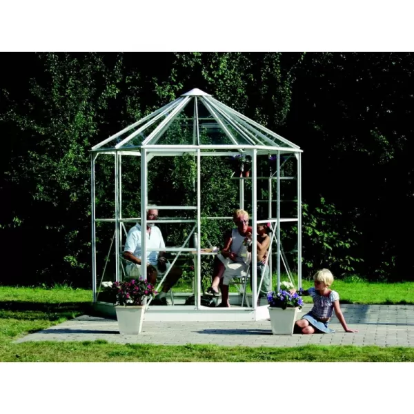 Zahradní pavilon VITAVIA HERA 4500 stříbrný LG54