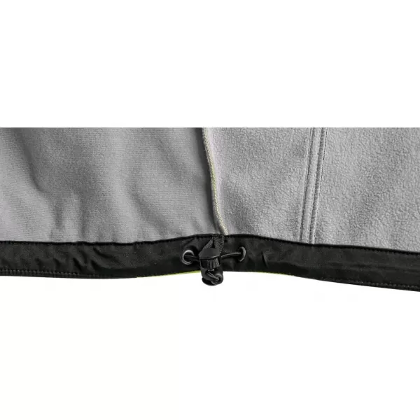Bunda Canis CXS BENSON, výstražná, softshell, žluto-černá